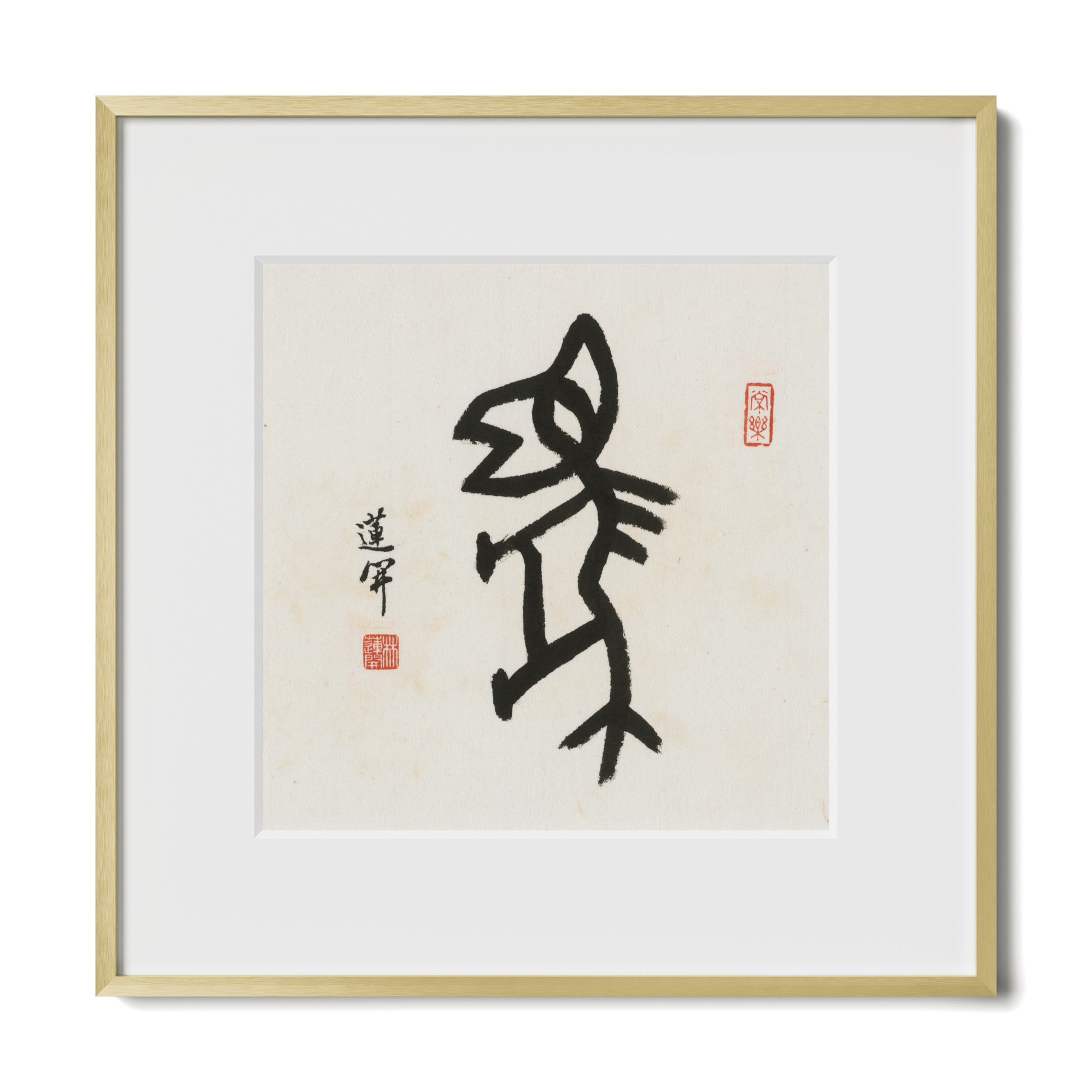 Thumbnail Label: 12X12" Gold Premium Metal | Gallery Source: Transparent