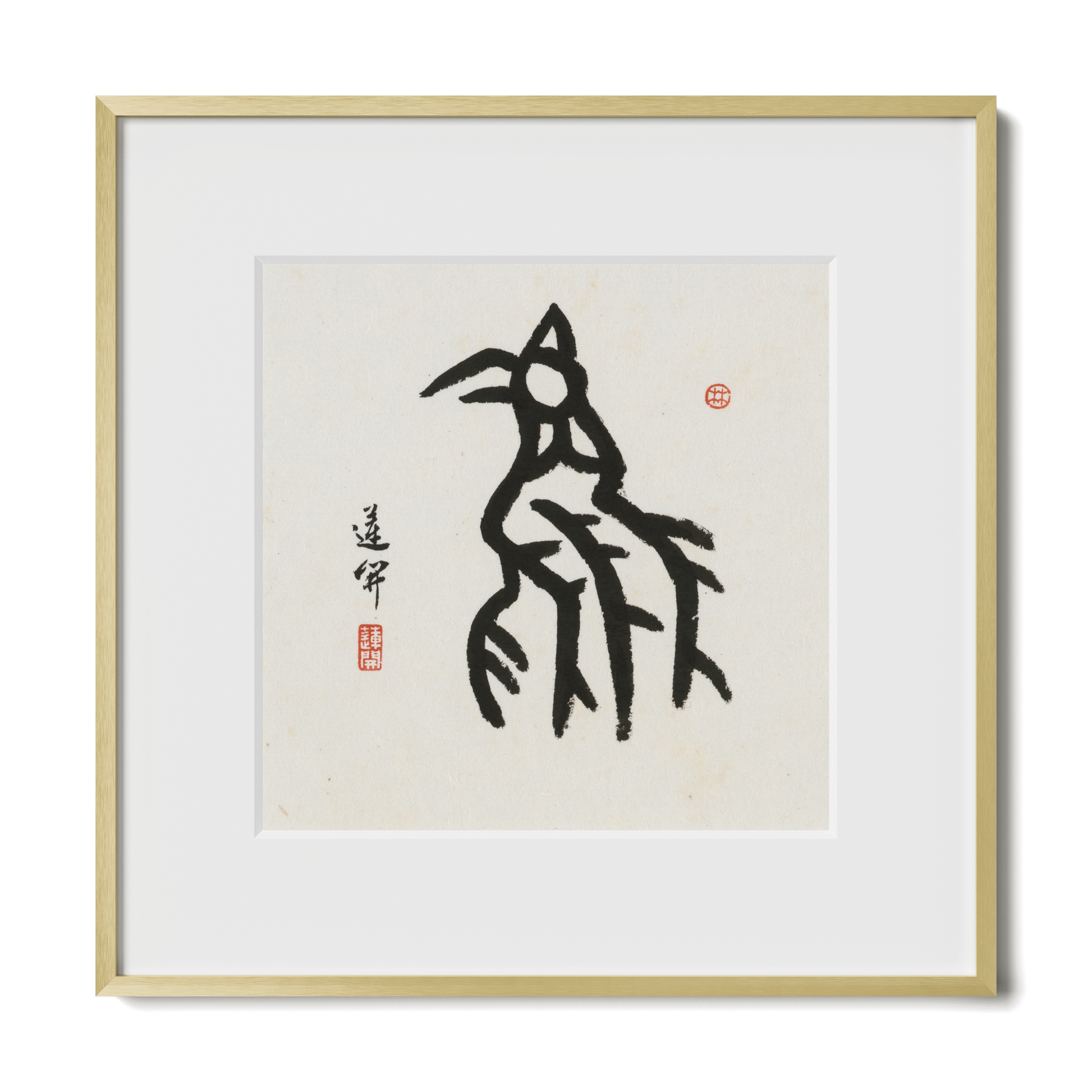 Thumbnail Label: 12X12" Gold Premium Metal | Gallery Source: Transparent