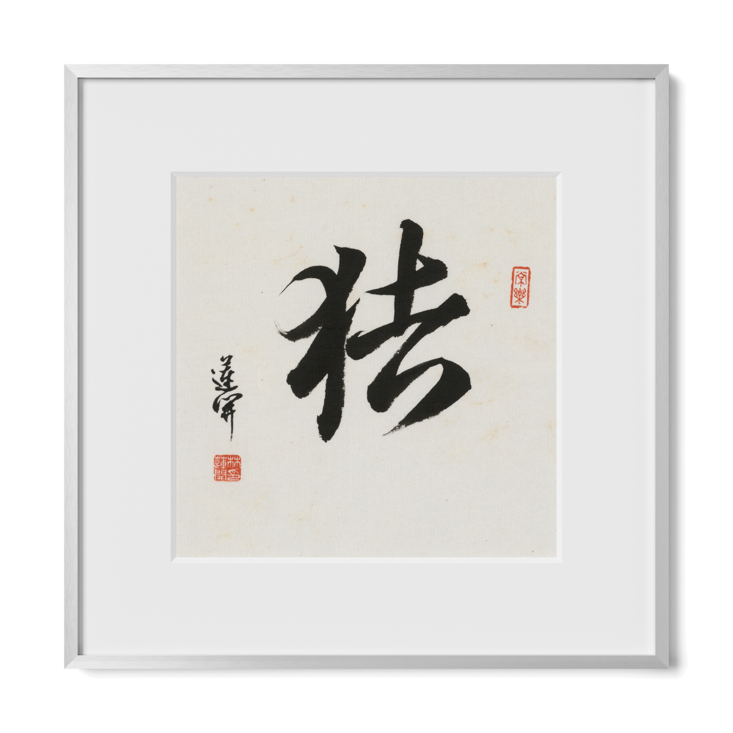 Thumbnail Label: 12X12" Silver Premium Metal | Gallery Source: Transparent