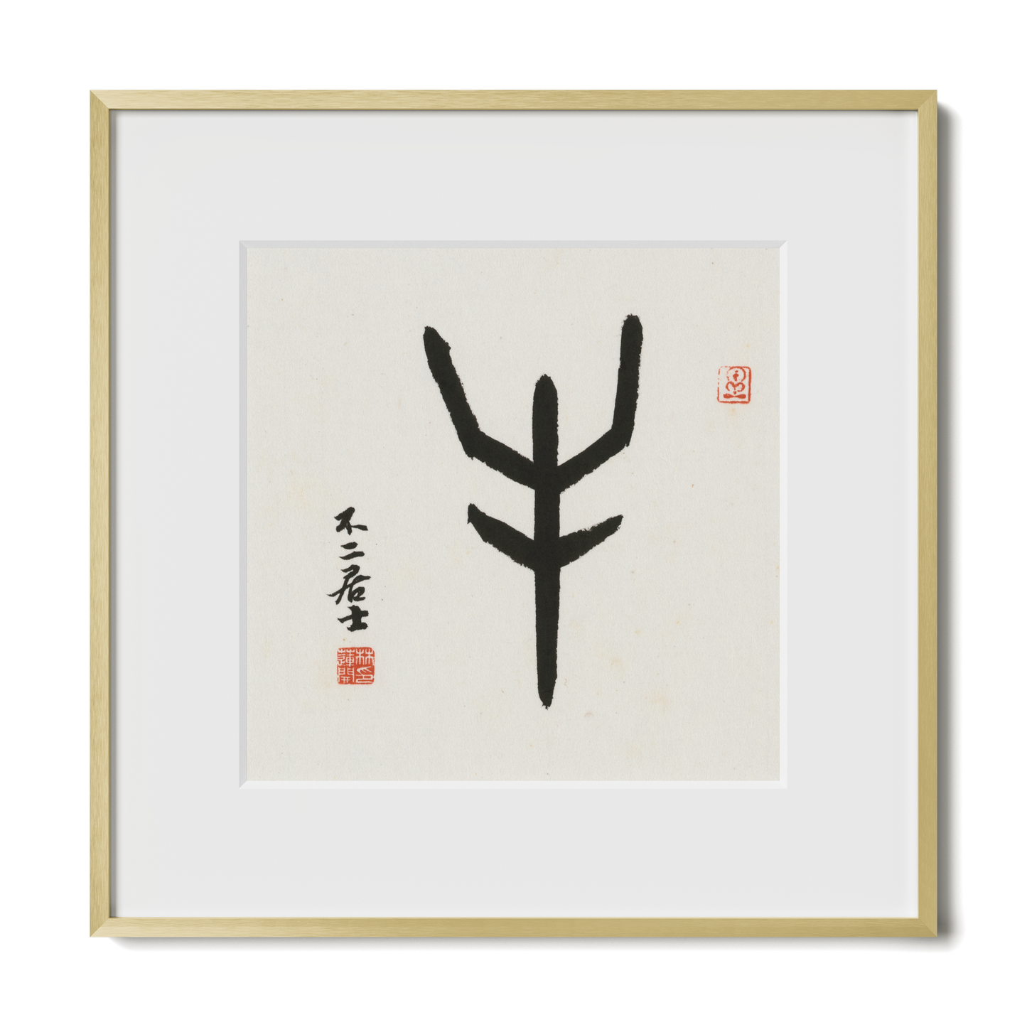 Thumbnail Label: 12X12" Gold Premium Metal | Gallery Source: Transparent