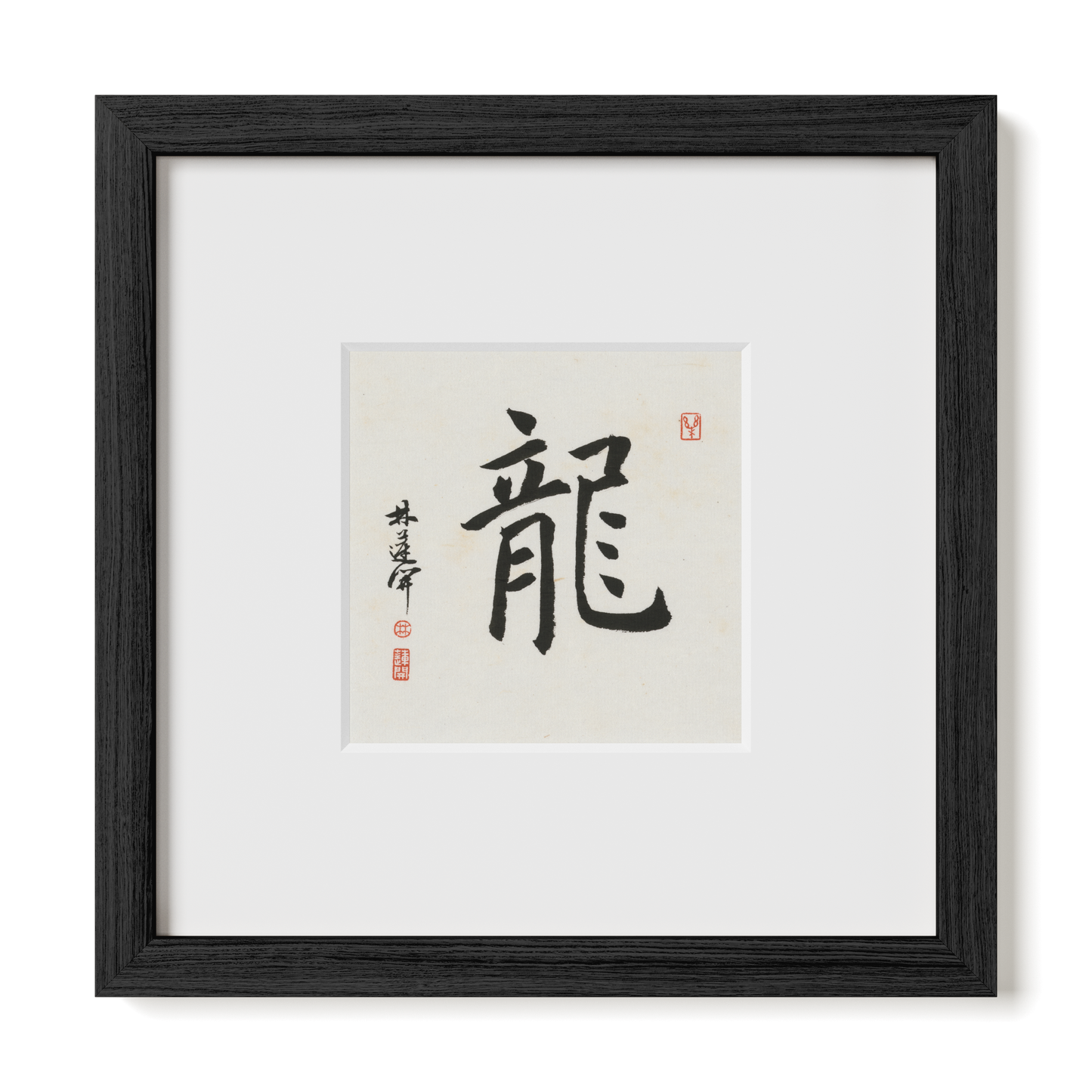 Thumbnail Label: 10X10" Black Premium Oak | Gallery Source: Transparent
