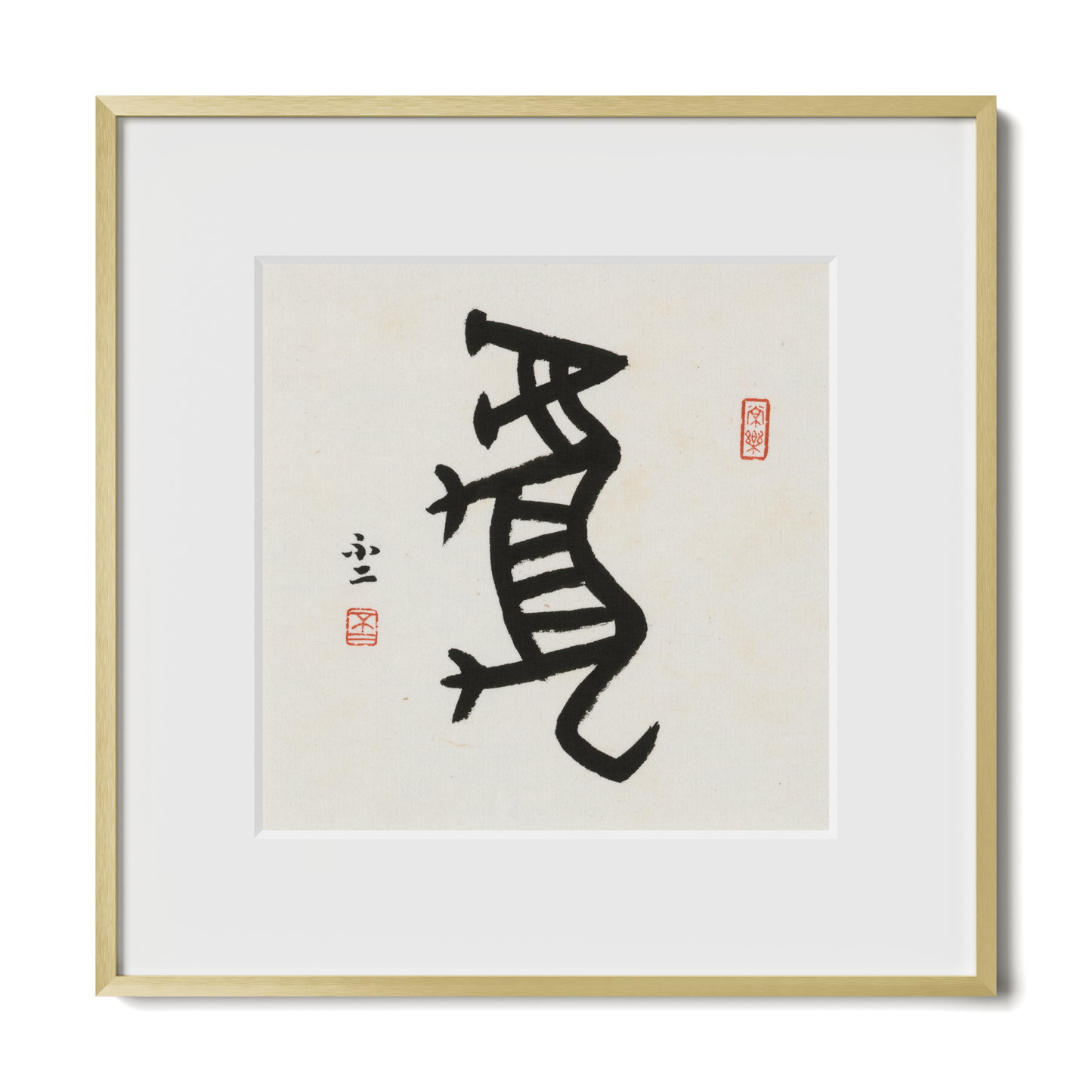 Thumbnail Label: 12X12" Gold Premium Metal | Gallery Source: Transparent