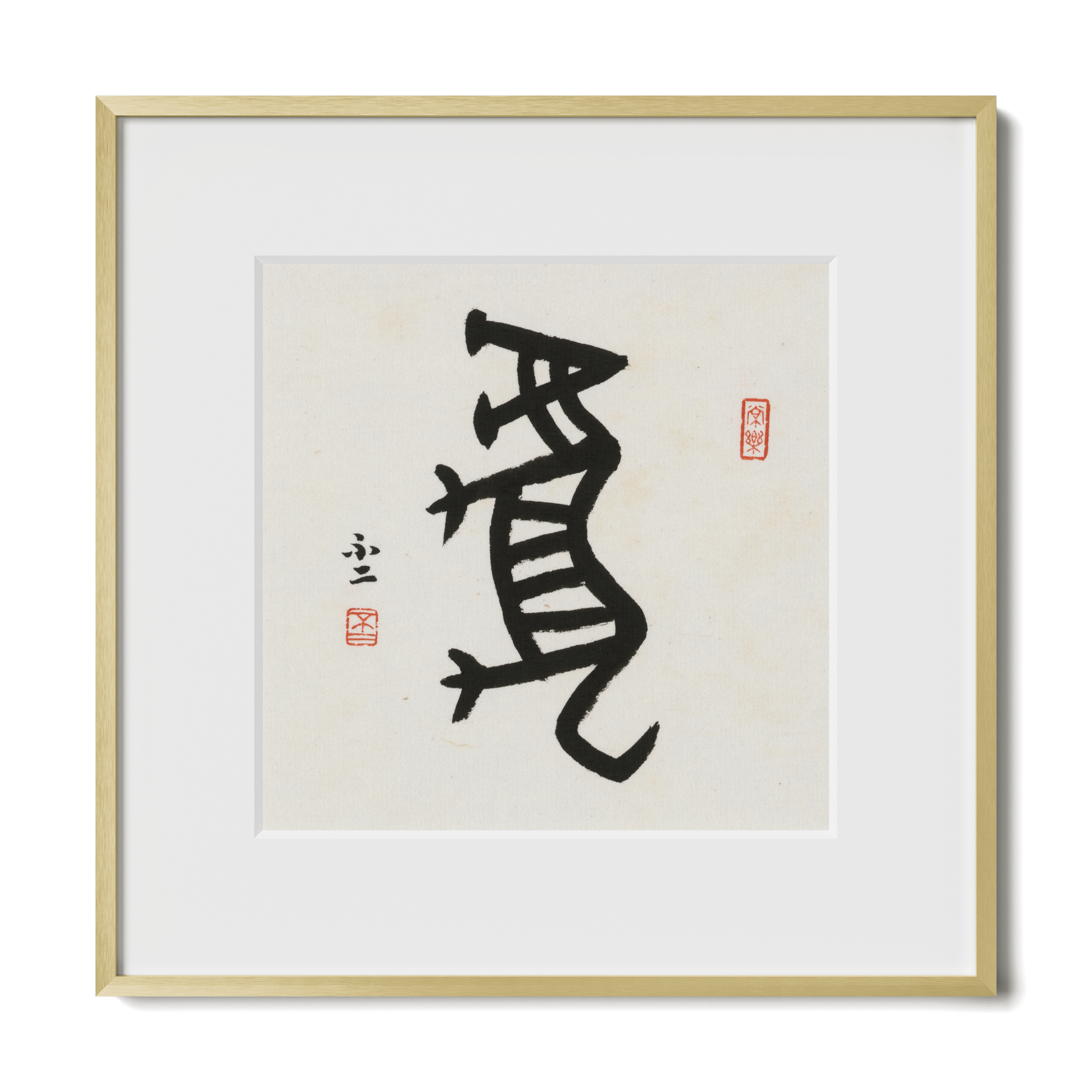 Thumbnail Label: 12X12" Gold Premium Metal | Gallery Source: Transparent
