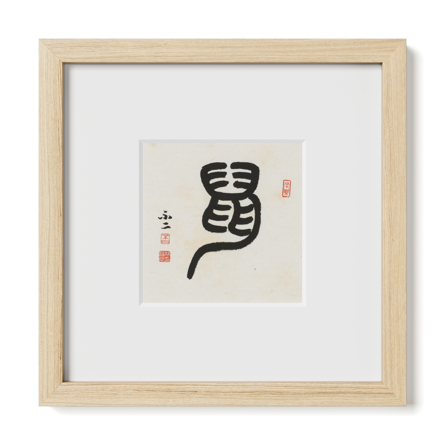 Thumbnail Label: 10X10" Natural Premium Oak