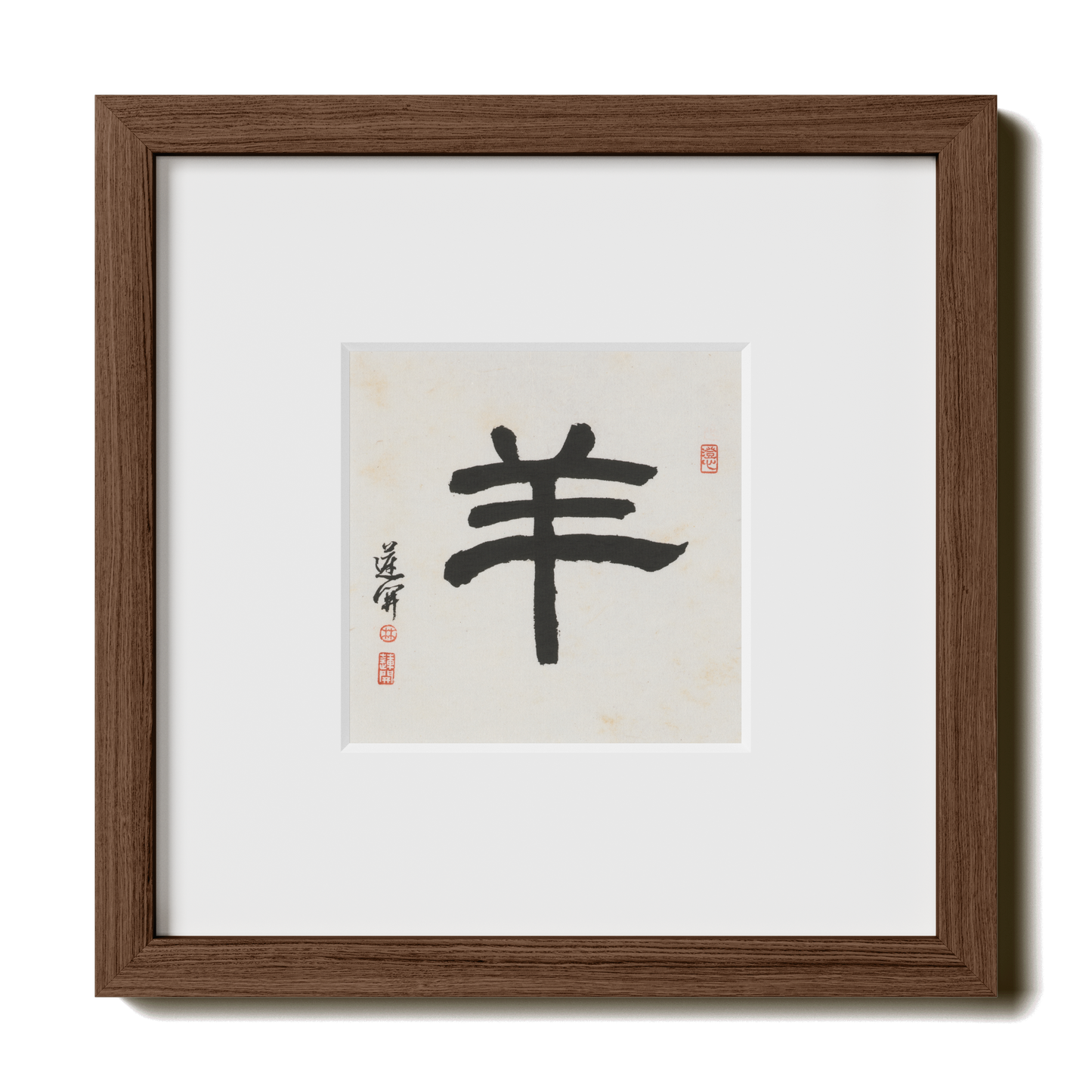 Thumbnail Label: 10X10" Walnut Premium Oak | Gallery Source: Transparent