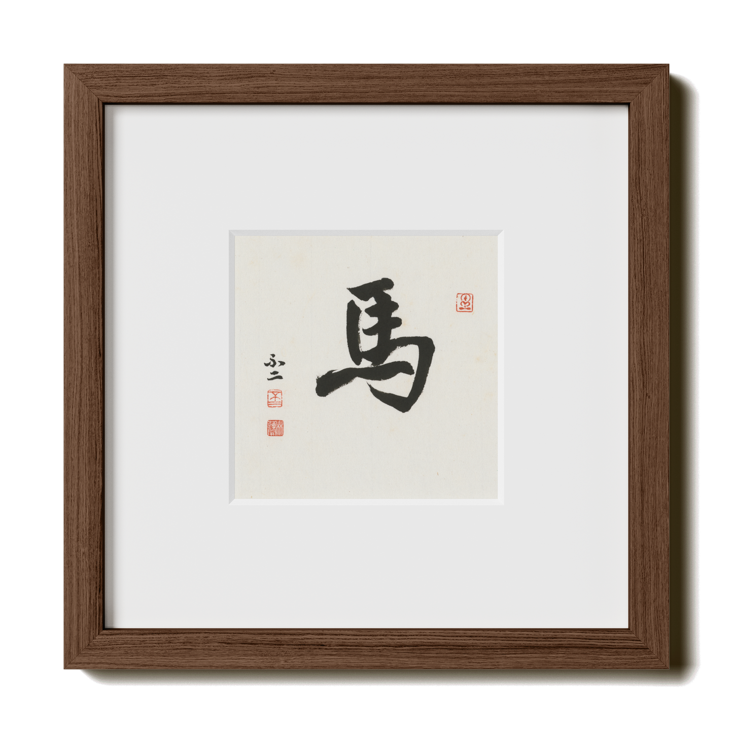 Thumbnail Label: 10X10" Walnut Premium Oak | Gallery Source: Transparent