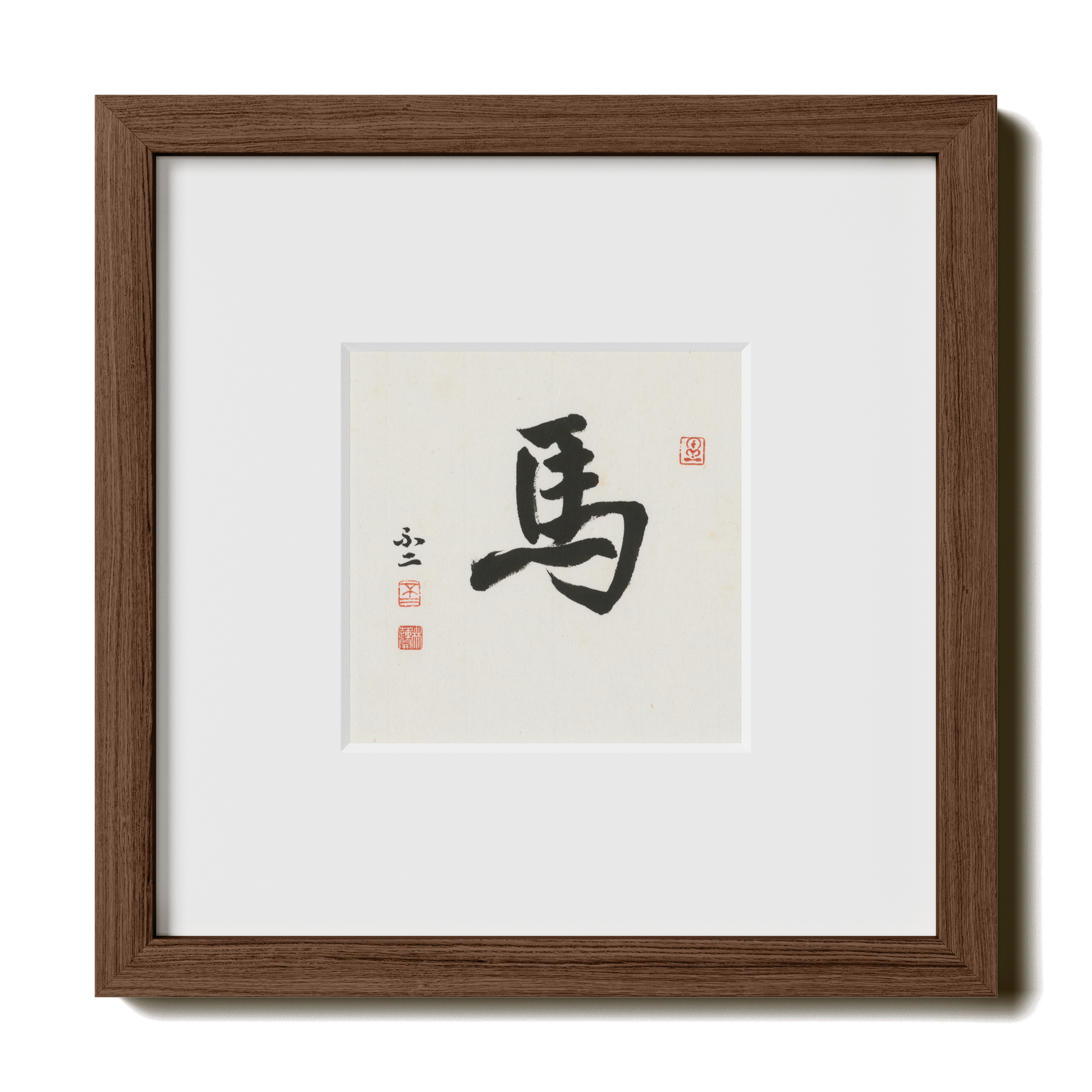 Thumbnail Label: 10X10" Walnut Premium Oak | Gallery Source: Transparent