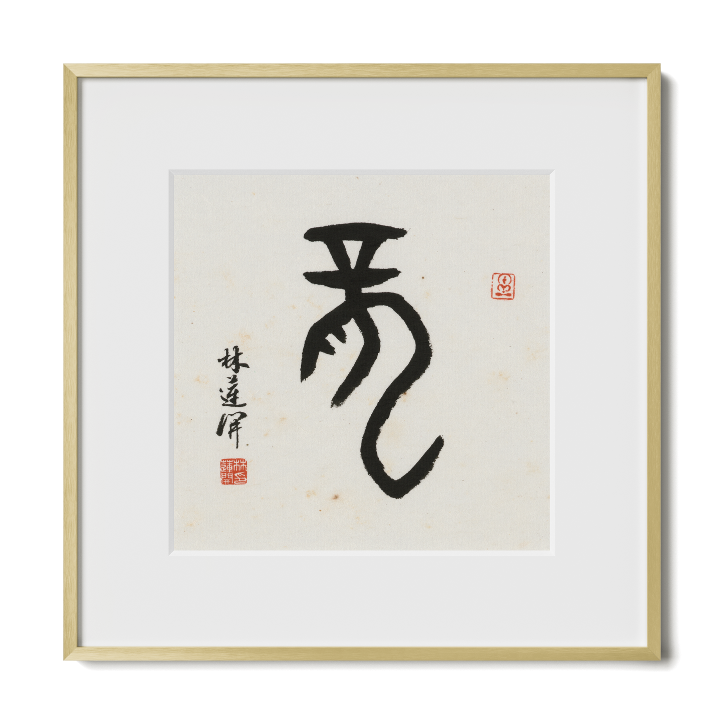 Thumbnail Label: 12X12" Gold Premium Metal | Gallery Source: Transparent
