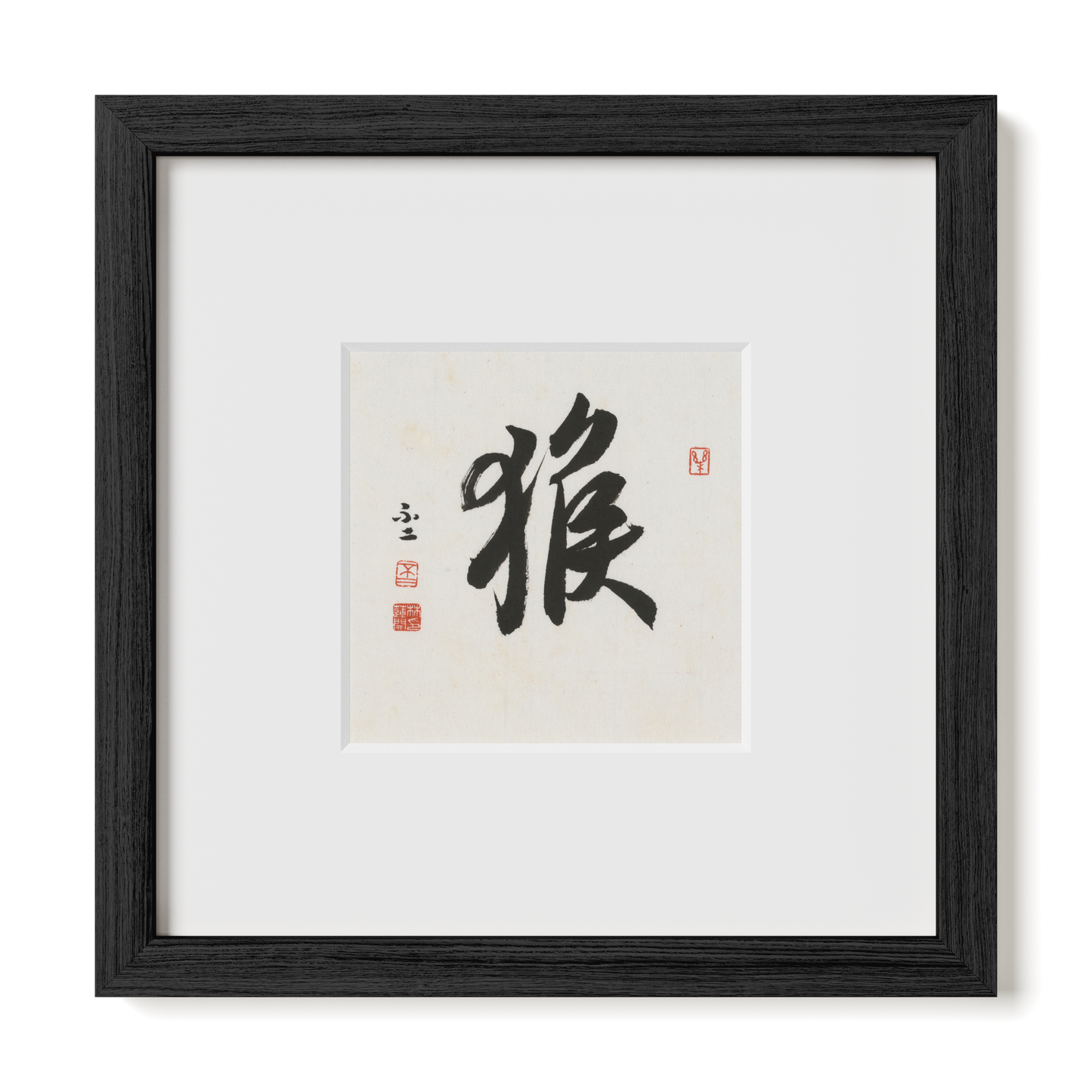 Thumbnail Label: 10X10" Black Premium Oak | Gallery Source: Transparent