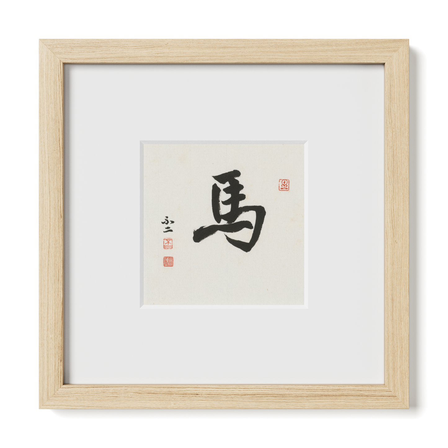 Thumbnail Label: 10X10" Natural Premium Oak | Gallery Source: Transparent