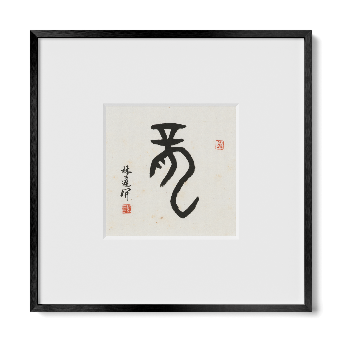 Thumbnail Label: 10X10" Black Premium Metal | Gallery Source: Transparent