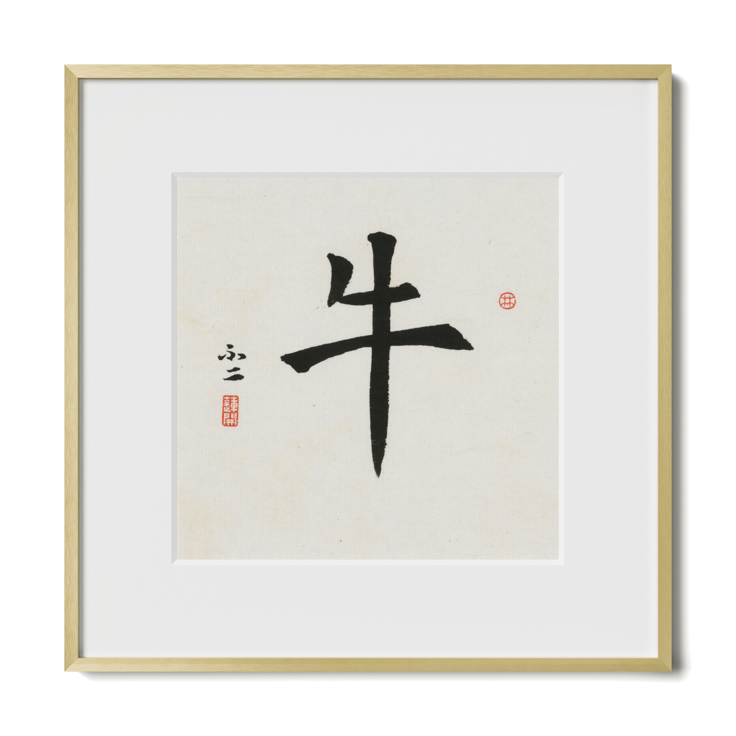 Thumbnail Label: 12X12" Gold Premium Metal | Gallery Source: Transparent