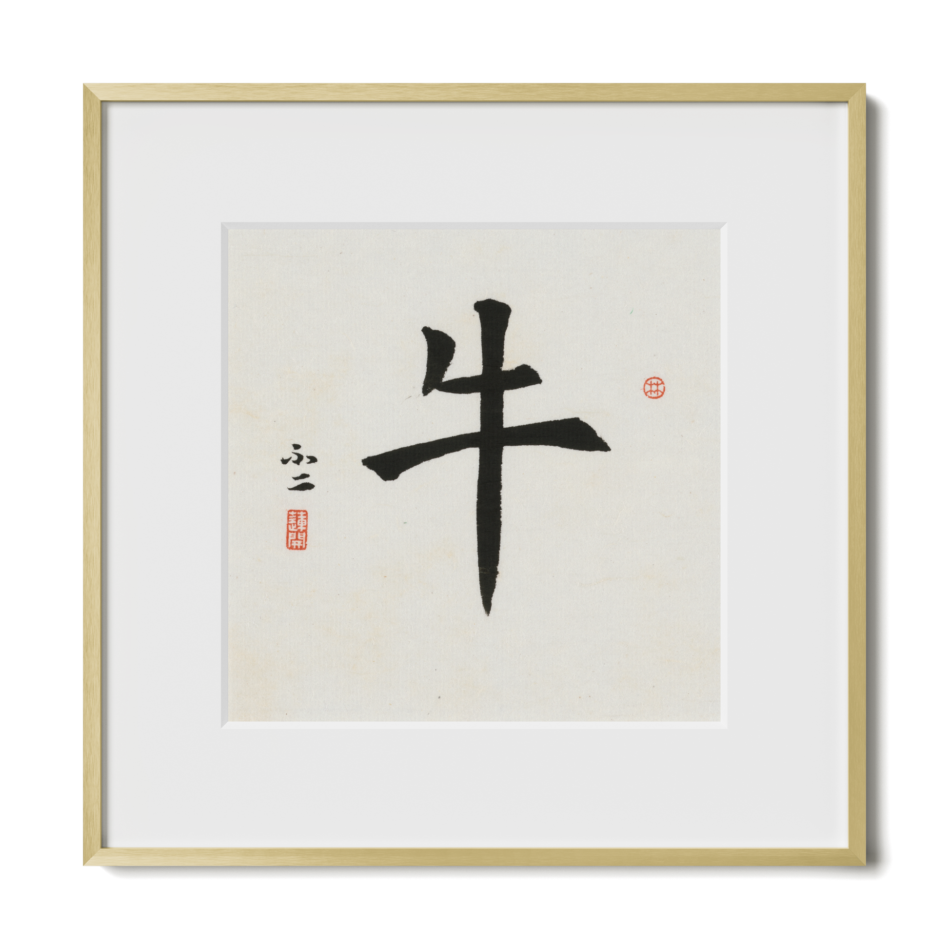 Thumbnail Label: 12X12" Gold Premium Metal | Gallery Source: Transparent