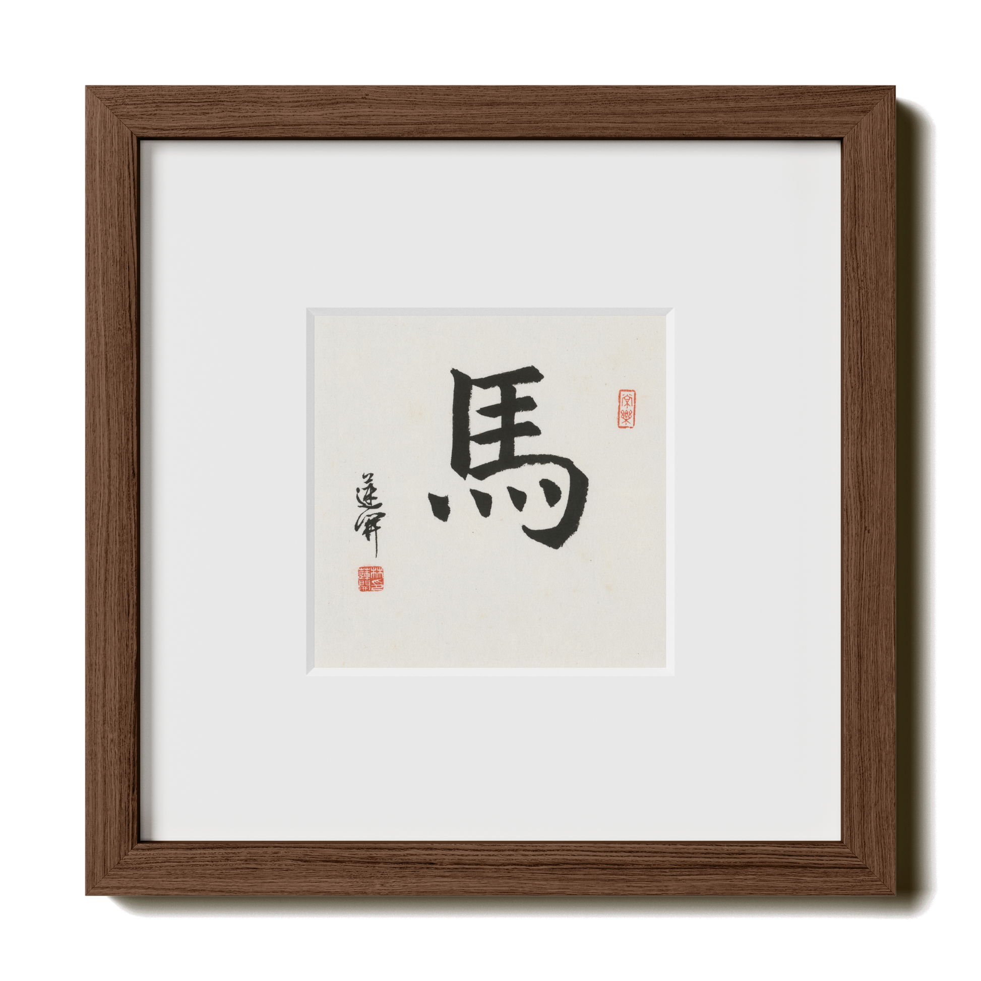Thumbnail Label: 10X10" Walnut Premium Oak | Gallery Source: Transparent