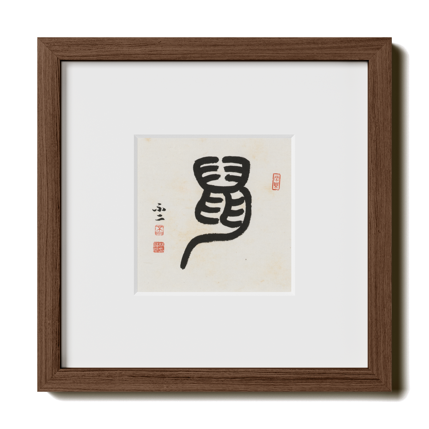 Thumbnail Label: 10X10" Walnut Premium Oak