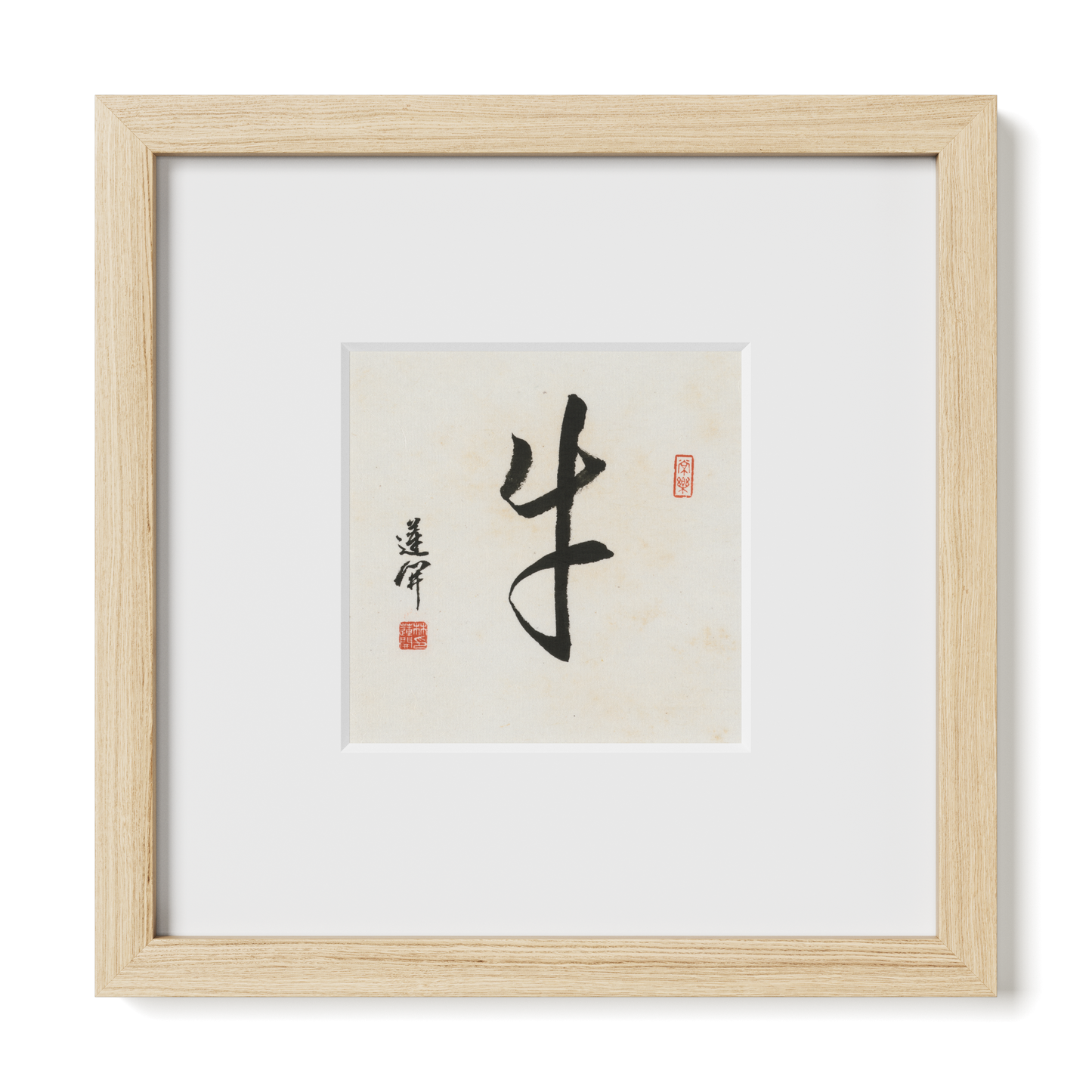 Thumbnail Label: 10X10" Natural Premium Oak | Gallery Source: Transparent