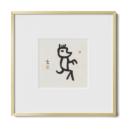 Thumbnail Label: 10X10" Gold Premium Metal | Gallery Source: Transparent
