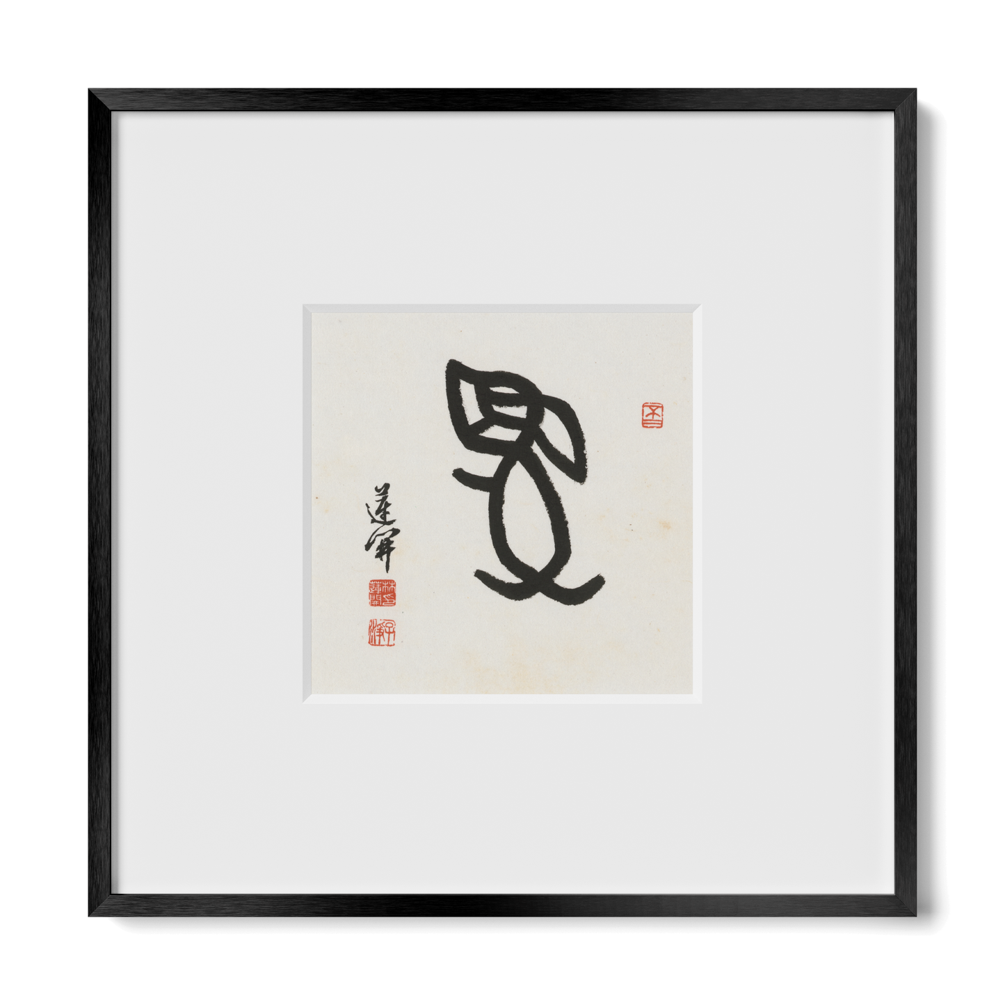 Thumbnail Label: 10X10" Black Premium Metal | Gallery Source: Transparent