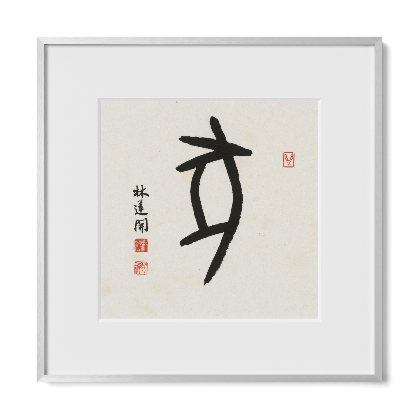 Thumbnail Label: 12X12" Silver Premium Metal | Gallery Source: Transparent