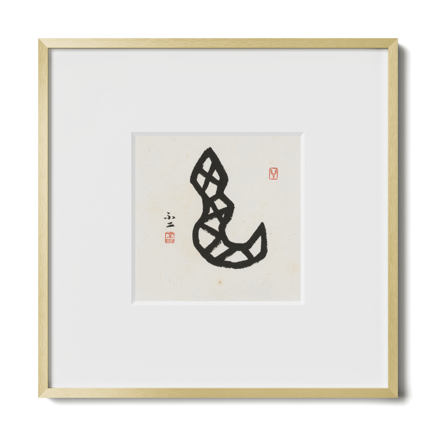 Thumbnail Label: 10X10" Gold Premium Metal | Gallery Source: Transparent