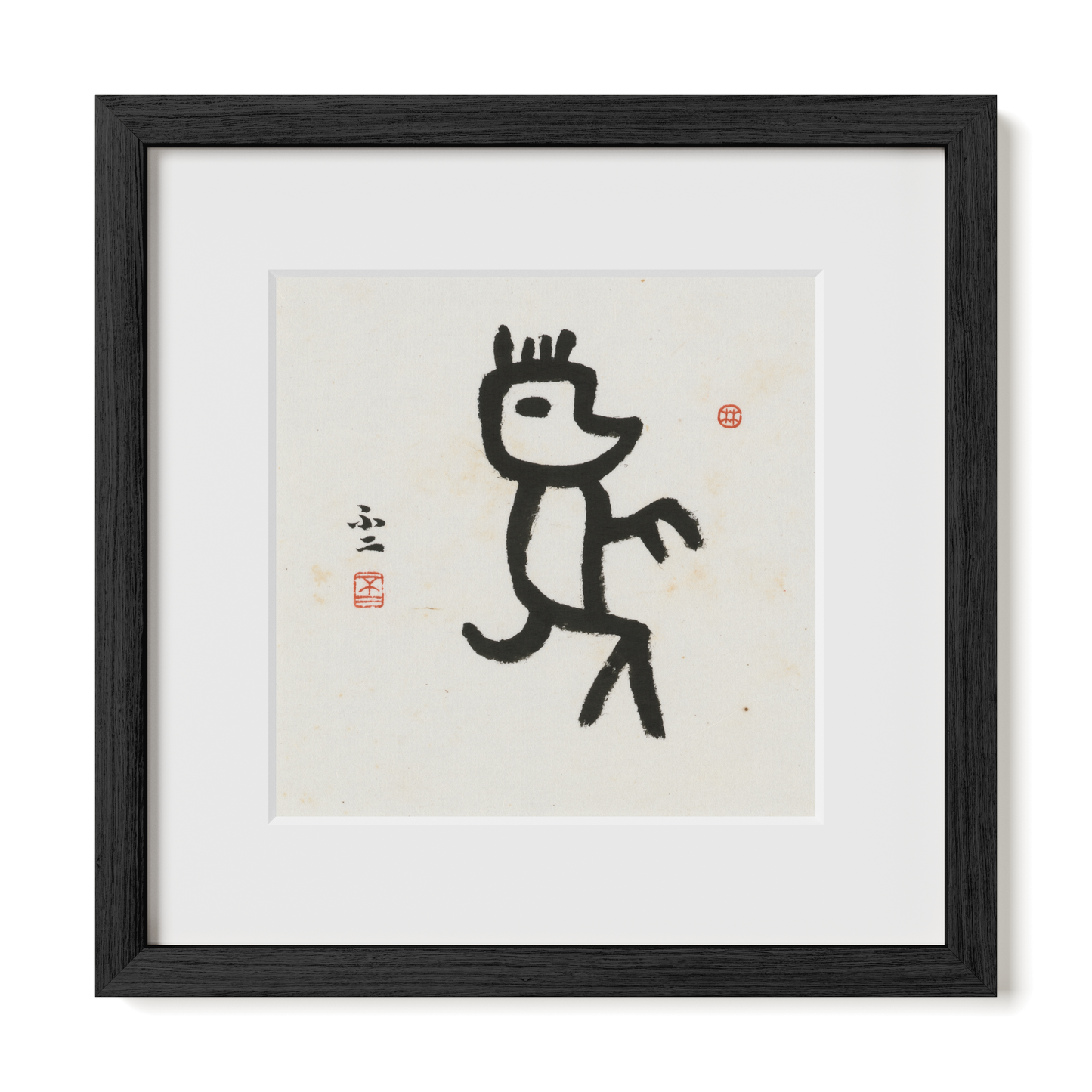 Thumbnail Label: 12X12" Black Premium Oak | Gallery Source: Transparent