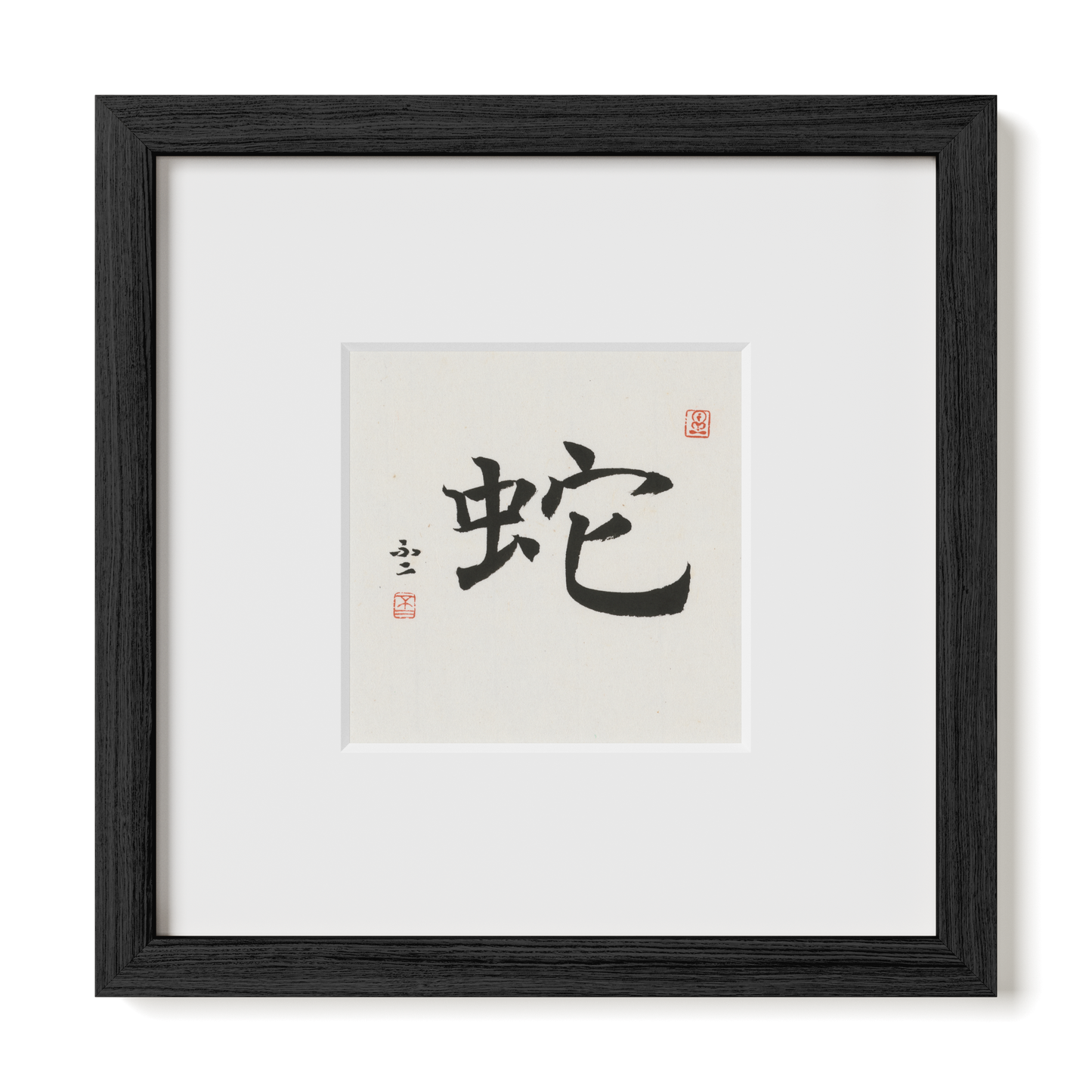Thumbnail Label: 10X10" Black Premium Oak | Gallery Source: Transparent
