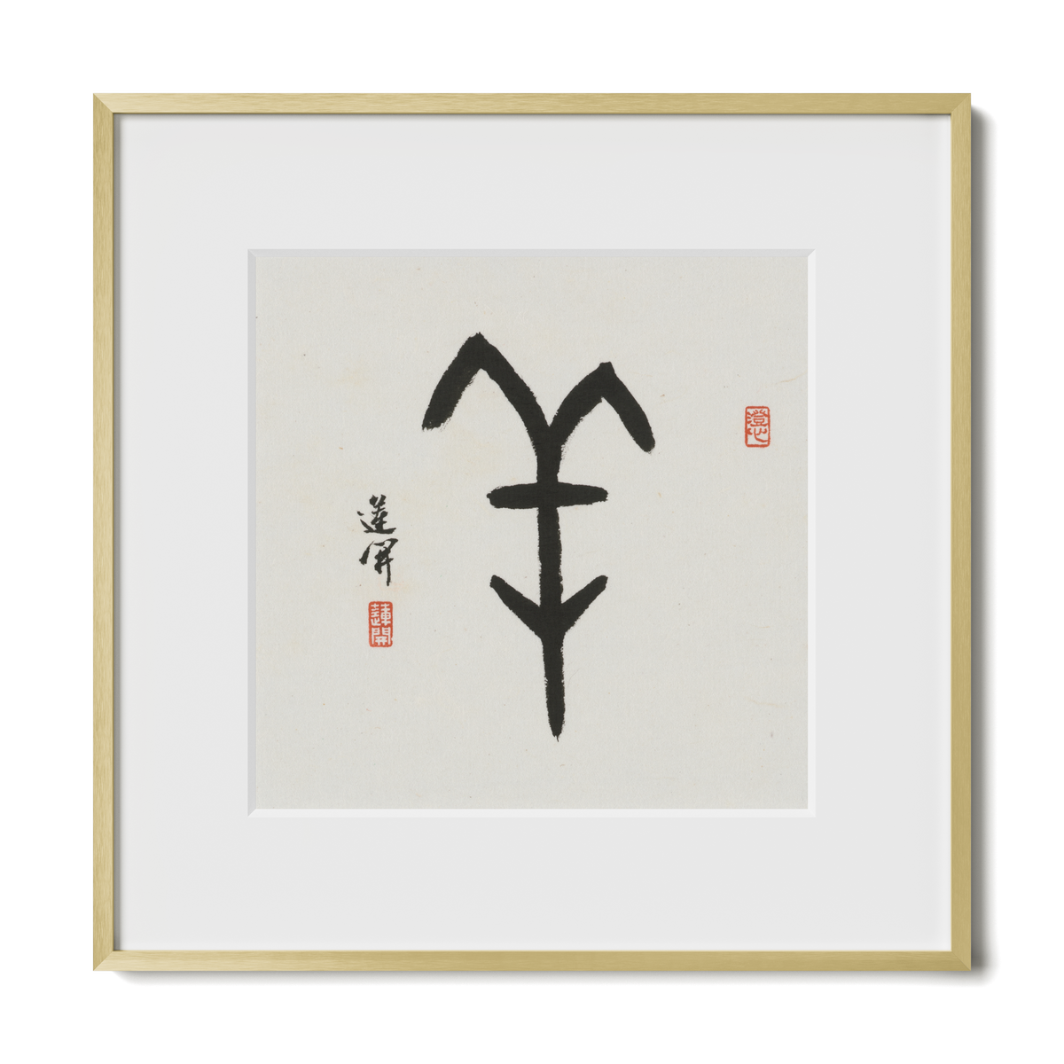 goat-oracle-12x12-premium-gold-metal
