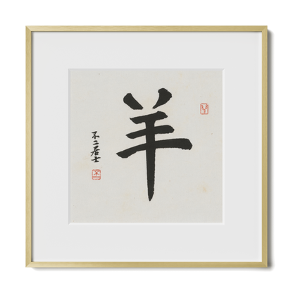 goat-regular-12x12-premium-gold-metal