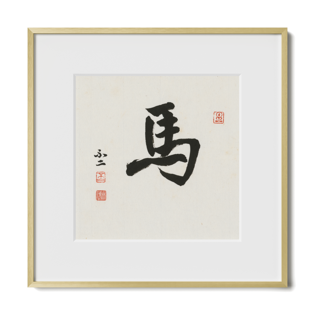 horse-running-12x12-premium-gold-metal