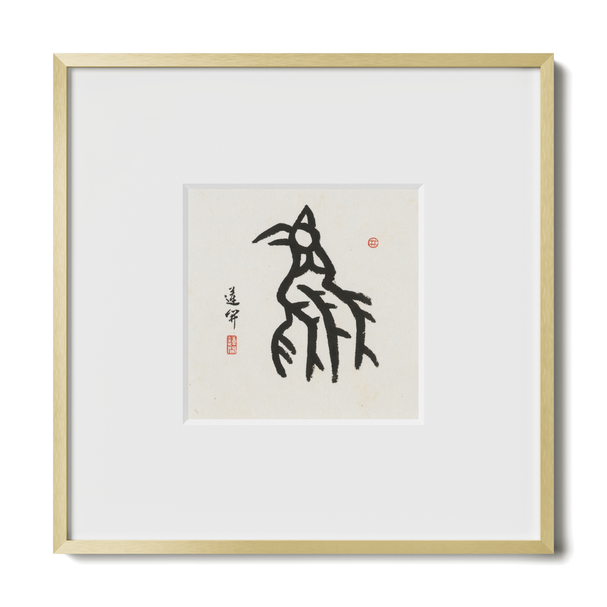 Rooster | Oracle Bone Script