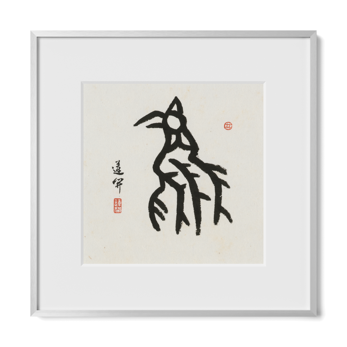 rooster-oracle-12x12-premium-silver-metal