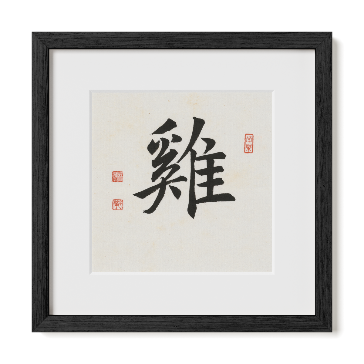 rooster-regular-12x12-premium-black-oak