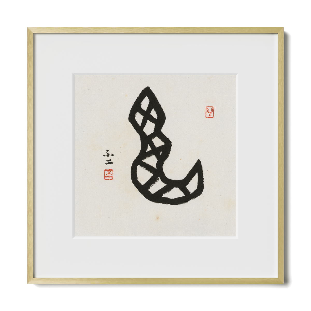 snake-oracle-12x12-premium-gold-metal