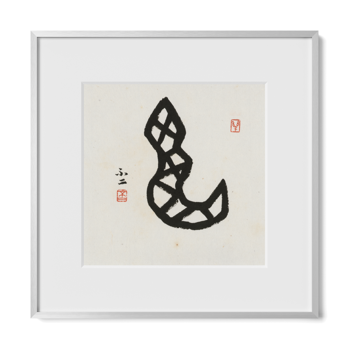 snake-oracle-12x12-premium-silver-metal